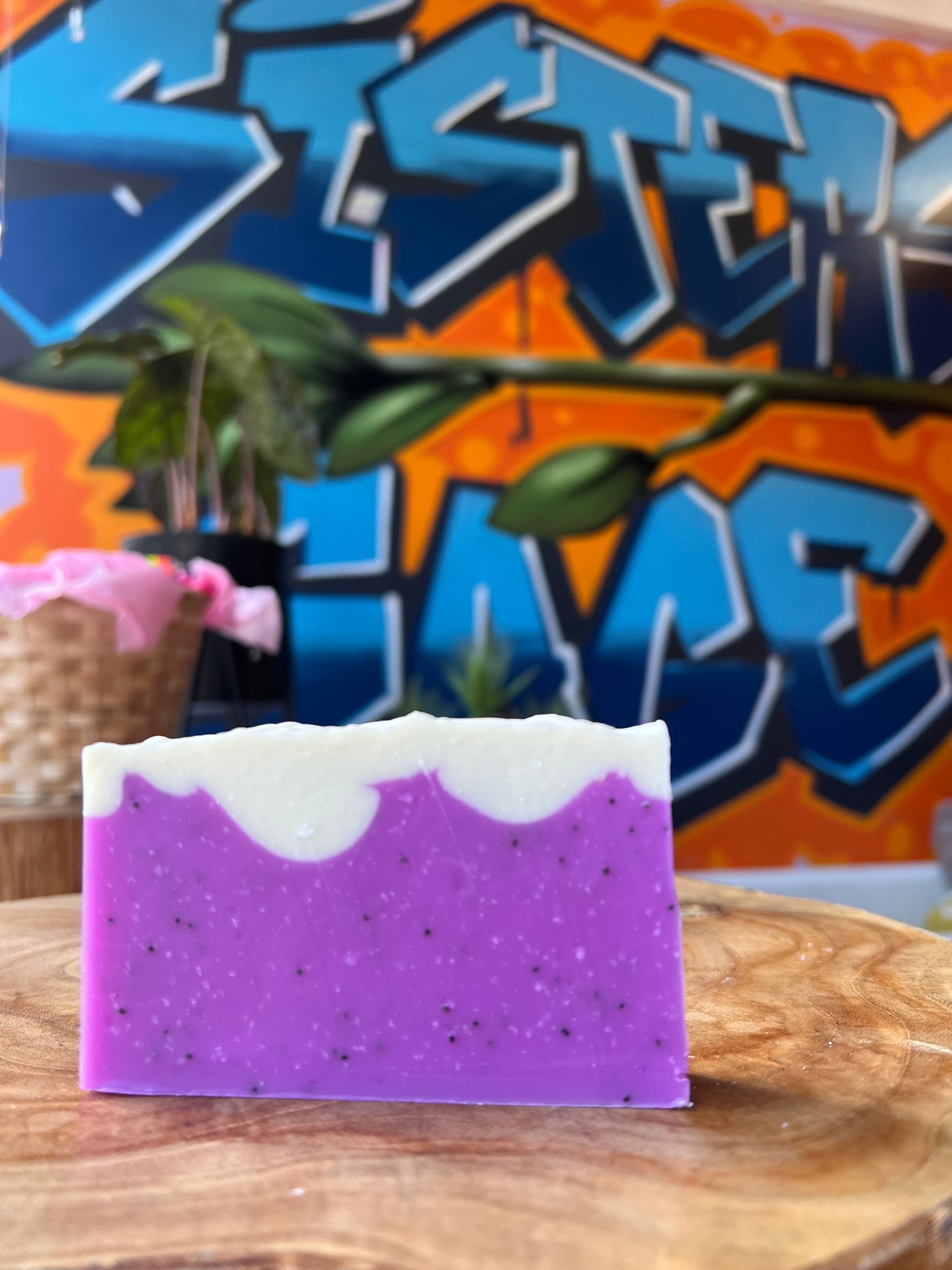 BlueLemon Poppyseed Loaf soap